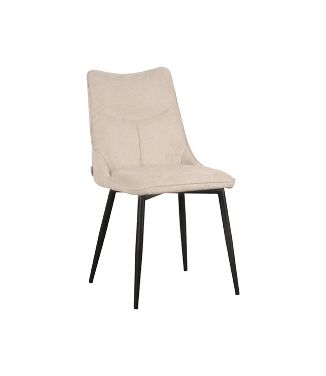 LABEL51 LABEL51 Eetkamerstoel Riv - Naturel - Synthetisch