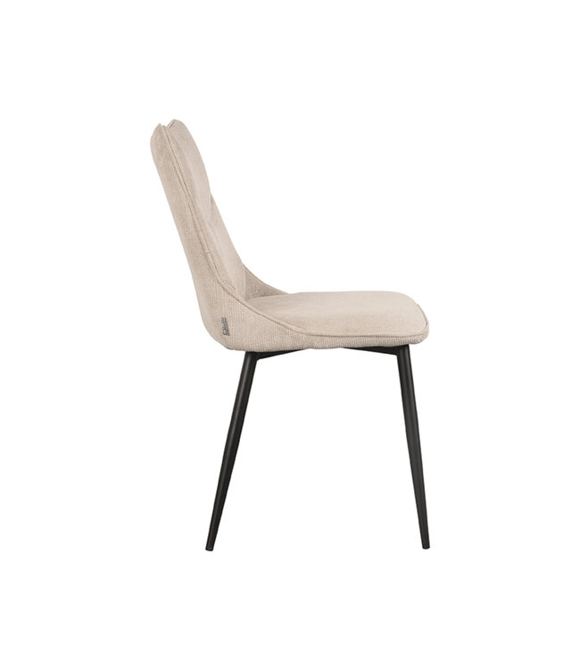 LABEL51 LABEL51 Eetkamerstoel Riv - Naturel - Synthetisch