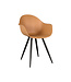 LABEL51 Eetkamerstoel Luca - Oker - Kunststof