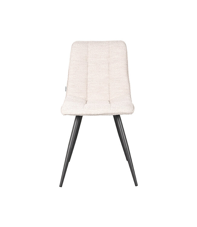 LABEL51 Eetkamerstoel Jelt - Naturel - Boucle