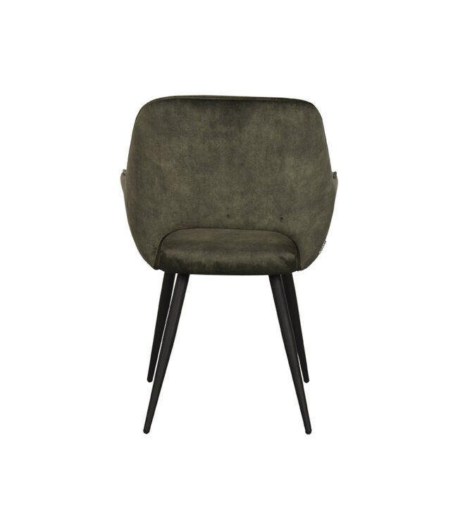 LABEL51 Eetkamerstoel Fer - Hunter - Velours