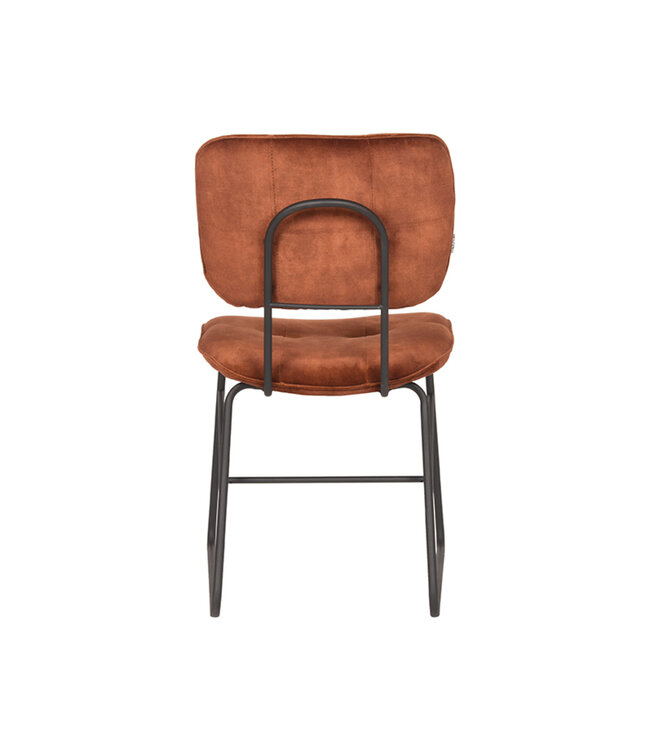 LABEL51 Eetkamerstoel Dez - Rust - Velours
