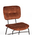 LABEL51 Eetkamerstoel Dez - Rust - Velours