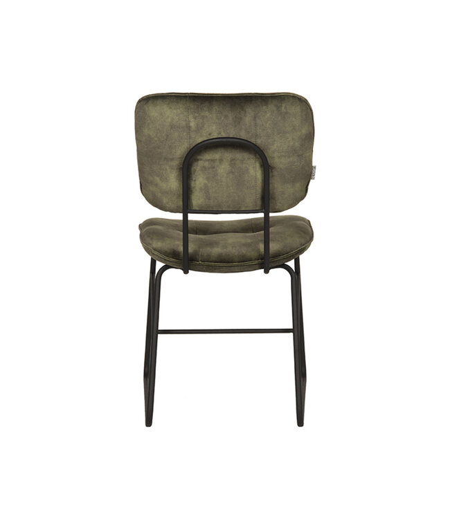 LABEL51 Eetkamerstoel Dez - Hunter - Velours