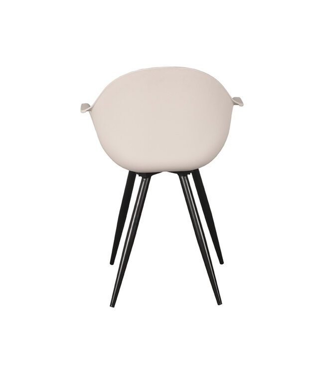 LABEL51 Eetkamerstoel Luca - Zand - Kunststof