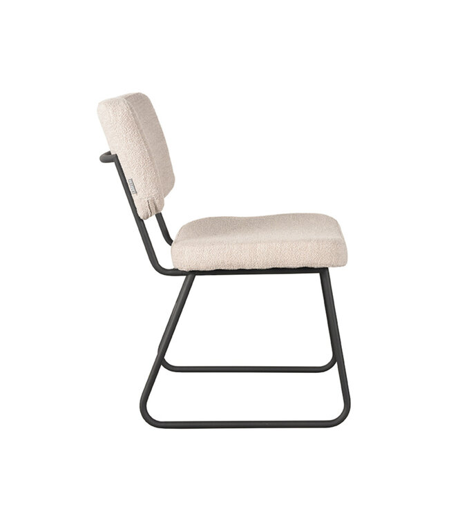 LABEL51 Eetkamerstoel Noah - Naturel - Boucle