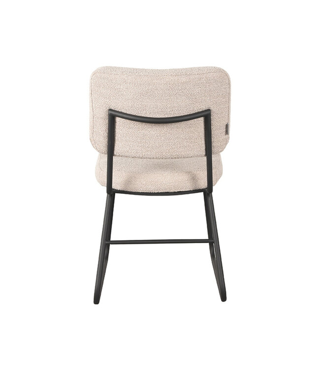 LABEL51 Eetkamerstoel Noah - Naturel - Boucle