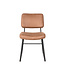 LABEL51 Eetkamerstoel Noah - Cognac - Microfiber