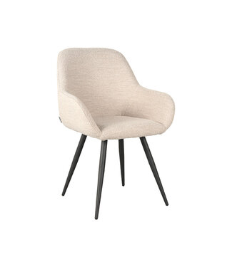 LABEL51 Eetkamerstoel Fender - Naturel - Boucle
