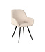 LABEL51 Eetkamerstoel Fender - Naturel - Boucle