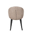LABEL51 Eetkamerstoel Logan - Taupe - Microfiber