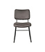 LABEL51 Eetkamerstoel Noah - Antraciet - Microfiber