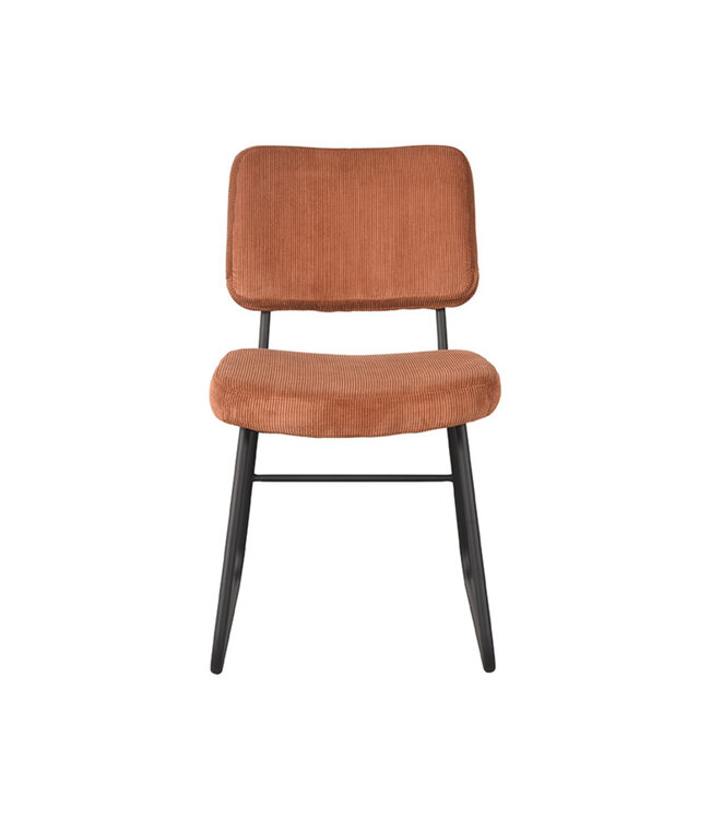 LABEL51 Eetkamerstoel Noah - Rust - Ribcord
