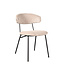 LABEL51 Eetkamerstoel Zack - Naturel - Ribcord
