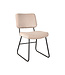 LABEL51 Eetkamerstoel Noah - Naturel - Ribcord