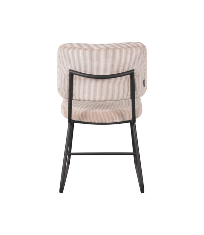 LABEL51 Eetkamerstoel Noah - Naturel - Ribcord