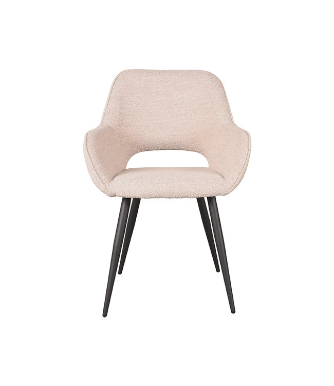 LABEL51 Eetkamerstoel Fer - Naturel - Boucle