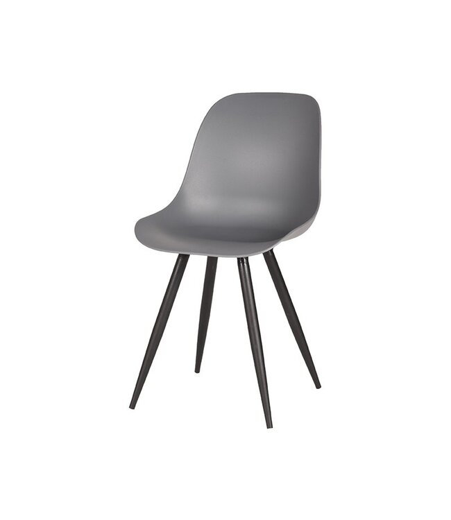 LABEL51 Eetkamerstoel Monza - Antraciet - Kunststof