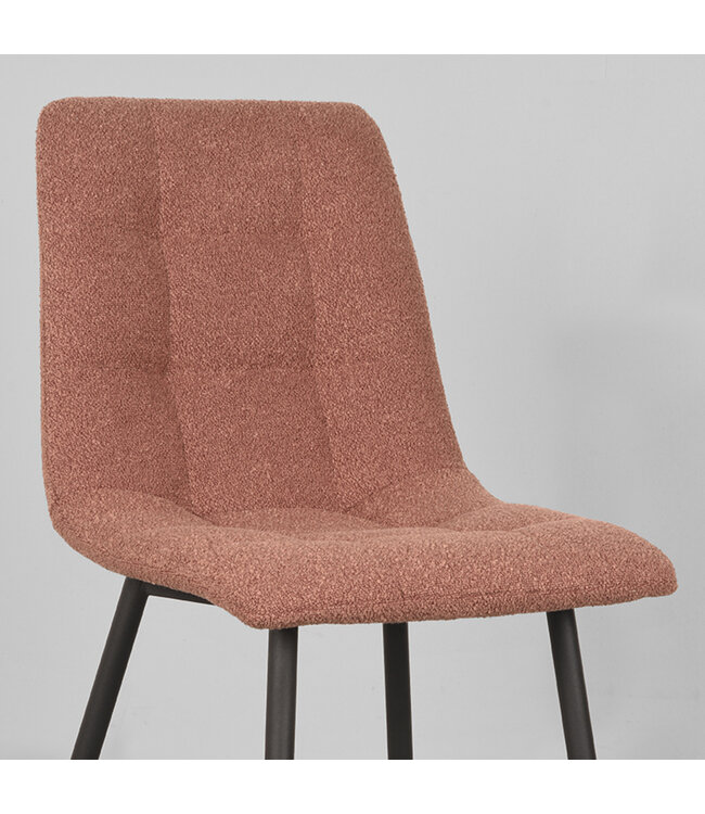 LABEL51 Eetkamerstoel Juul - Terra - Boucle