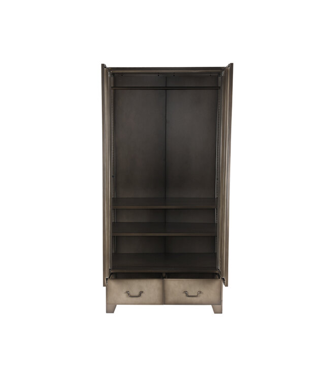 LABEL51 LABEL51 Bergkast Fence - Vintage Metaal - Metaal - 2-Deurs