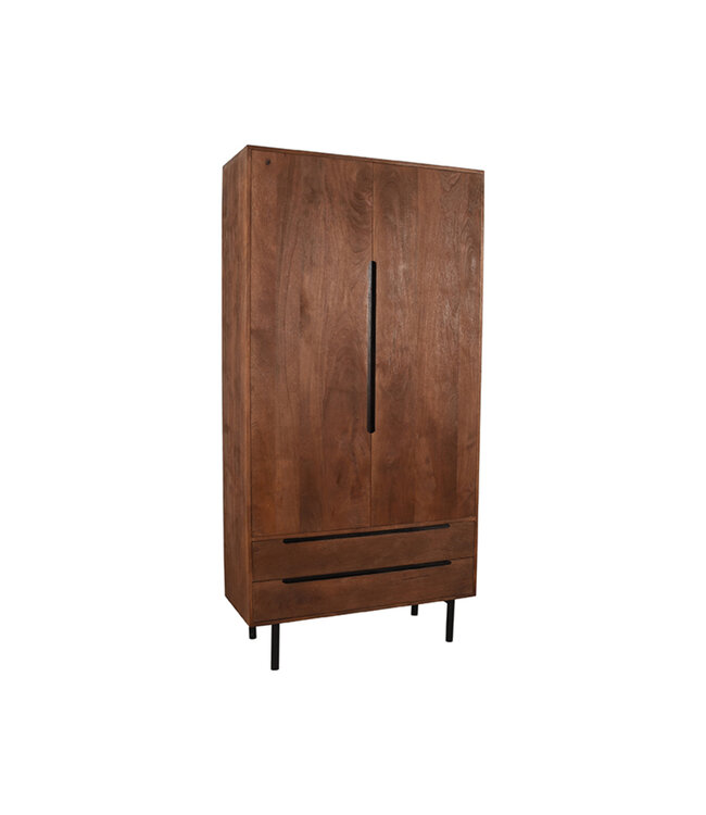 LABEL51 LABEL51 Bergkast Rio - Espresso - Mangohout