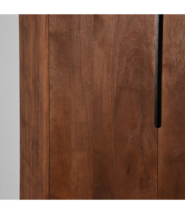 LABEL51 LABEL51 Bergkast Rio - Espresso - Mangohout