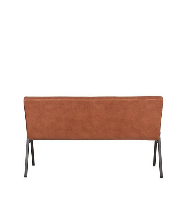 LABEL51 LABEL51 Eetkamerbank Matz - Cognac - Microfiber - 145 cm