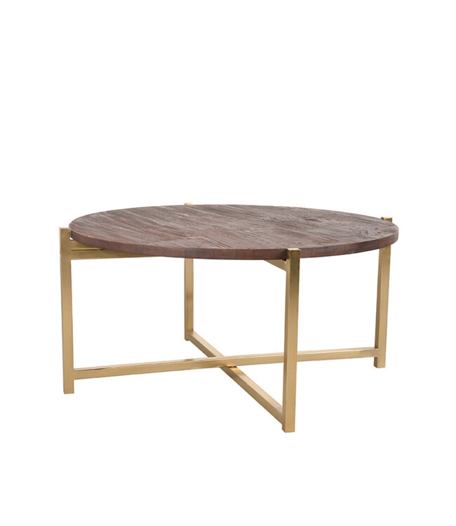 LABEL51 LABEL51 Salontafel Dox - Espresso - Mangohout