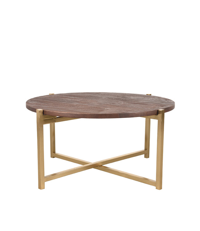 LABEL51 LABEL51 Salontafel Dox - Espresso - Mangohout