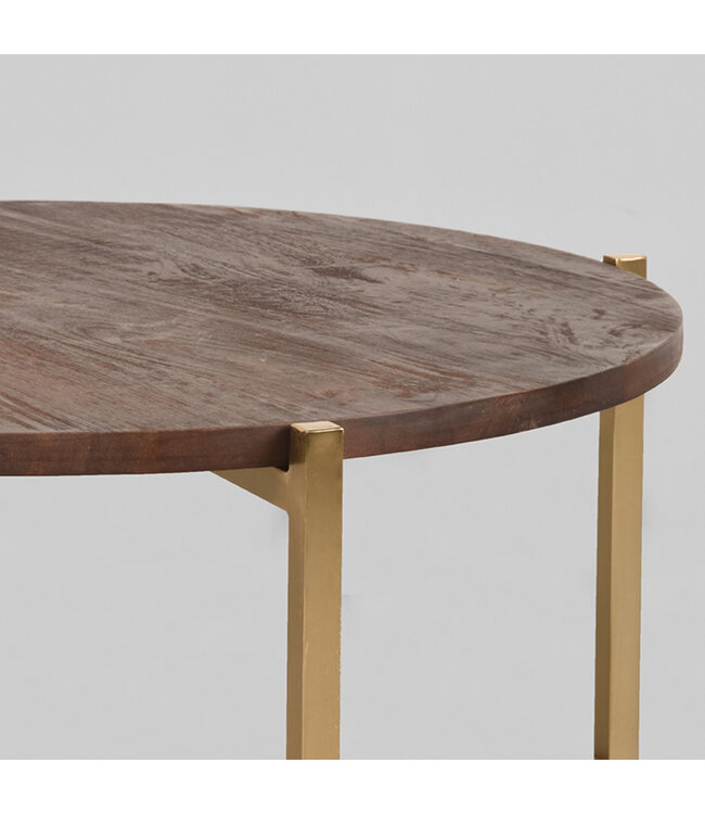 LABEL51 LABEL51 Salontafel Dox - Espresso - Mangohout