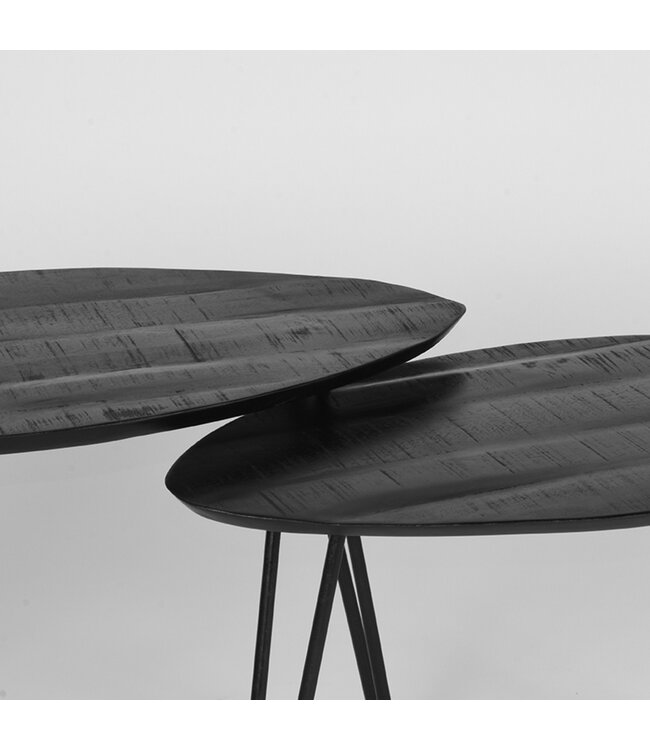 LABEL51 LABEL51 Salontafel Frisk - Zwart - Mangohout