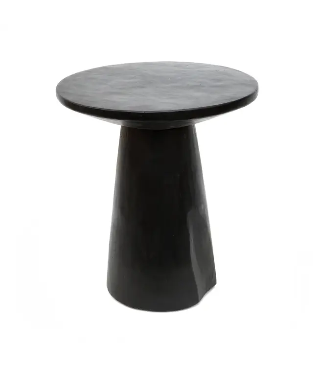Bazar Bizar De Timber Conic Bijzettafel - Zwart - 50