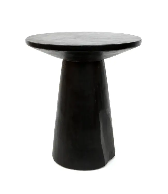 Bazar Bizar De Timber Conic Bijzettafel - Zwart - 50