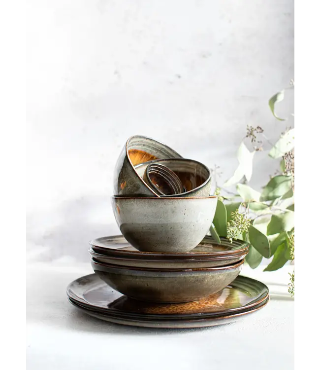 Bazar Bizar Het Comporta Pastabord - L - Set van 4