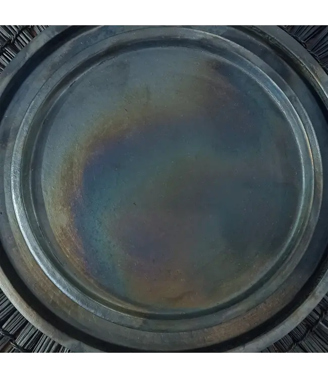 Bazar Bizar Het Terracotta Burned Bord - Zwart - L