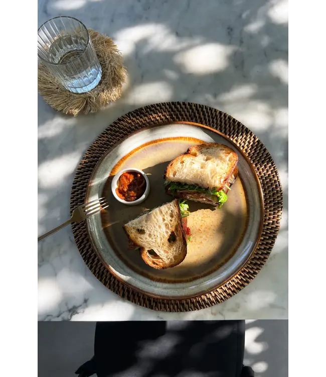 Bazar Bizar De Colonial Placemat - Naturel Bruin