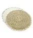 Bazar Bizar De Seagrass Shell Placemat - Naturel