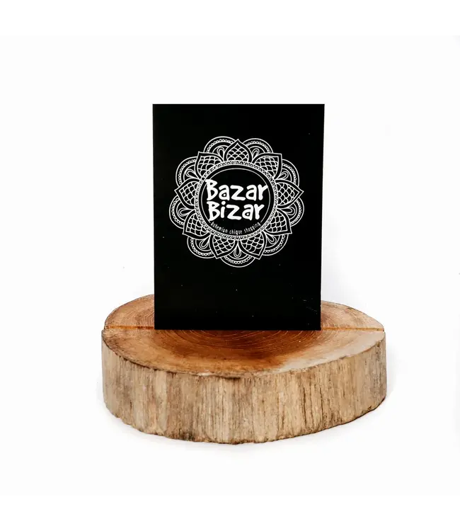 Bazar Bizar De Teak Root Kaarthouder