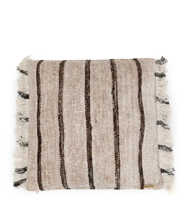 Bazar Bizar De Oh My Gee Kussenhoes - Bohemian Wit - 60x60