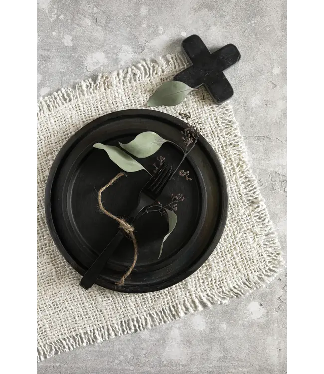 Bazar Bizar De Marmeren Pannenonderzetter - Zwart