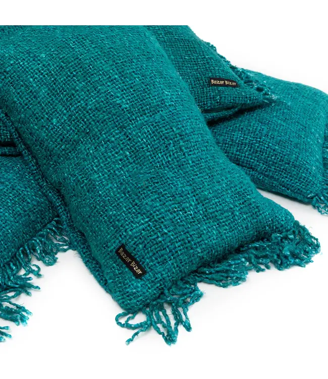 Bazar Bizar De Oh My Gee Kussenhoes - Aqua - 60x60