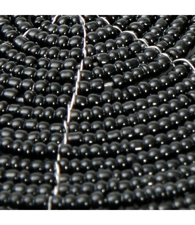 Bazar Bizar De Beaded Onderzetter - Zwart