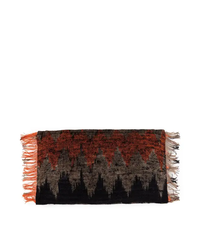 Bazar Bizar De Oh My Gee Kussenhoes - Zwart Oranje - 30x50