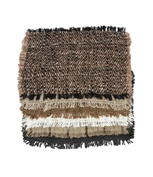 Bazar Bizar De Oh My Gee Placemat - Marinezwart - Set van 4