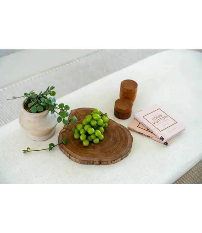 Bazar Bizar De Teakwortel Snijplank