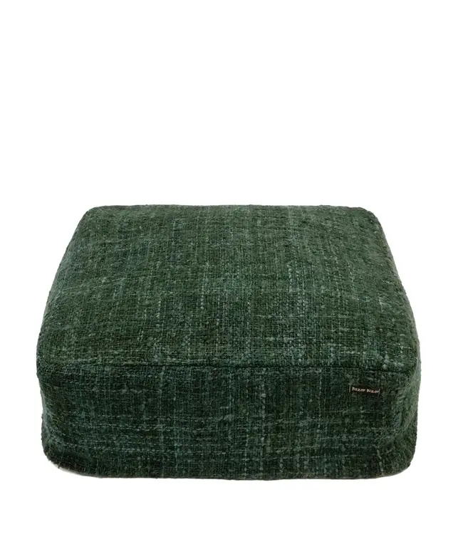 Bazar Bizar De Oh My Gee Poef - Donkergroen