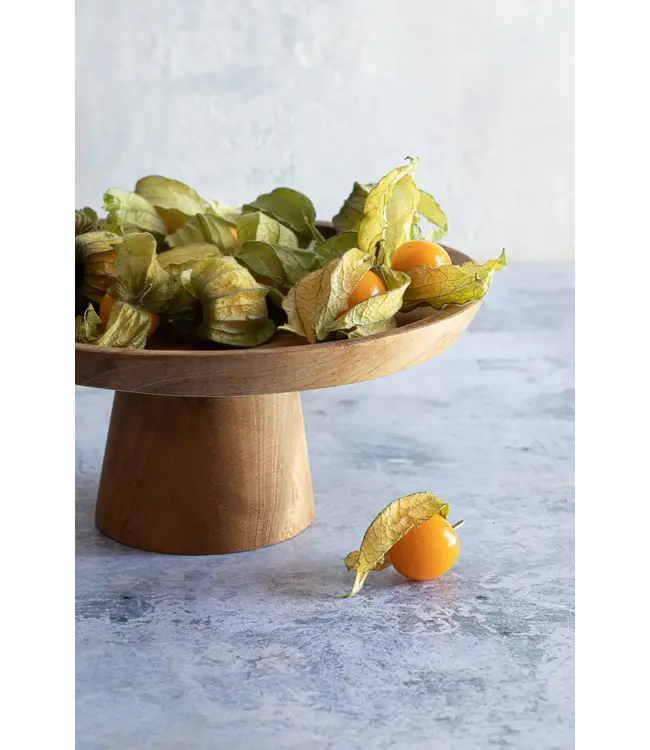 Bazar Bizar De Teak Root Taart Plateau - L