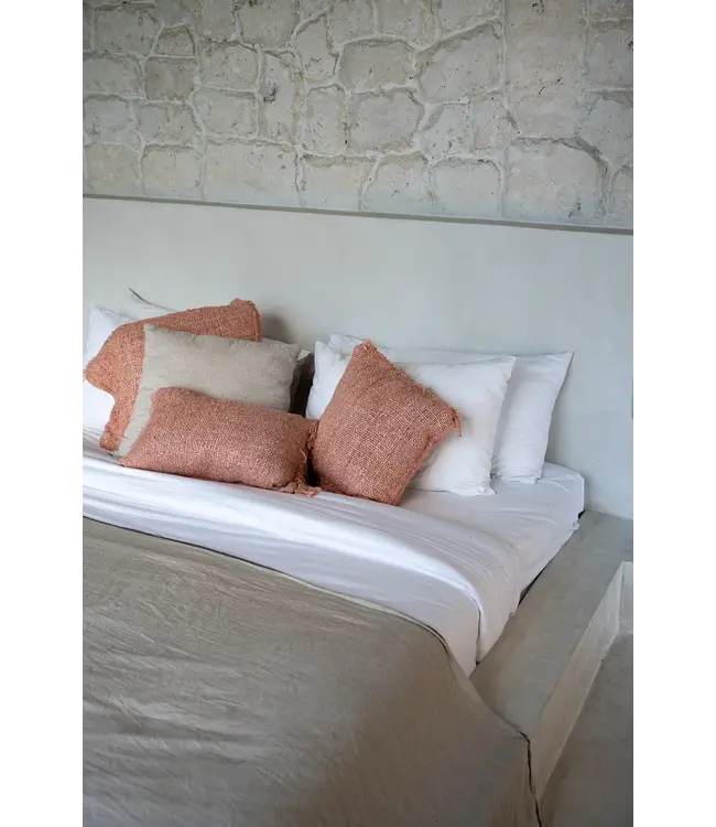 Bazar Bizar De Oh My Gee Kussenhoes - Zalm Roze - 30x50