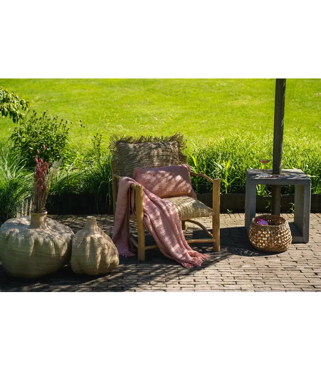 Bazar Bizar De Oh My Gee Kussenhoes - Zalm Roze - 30x50