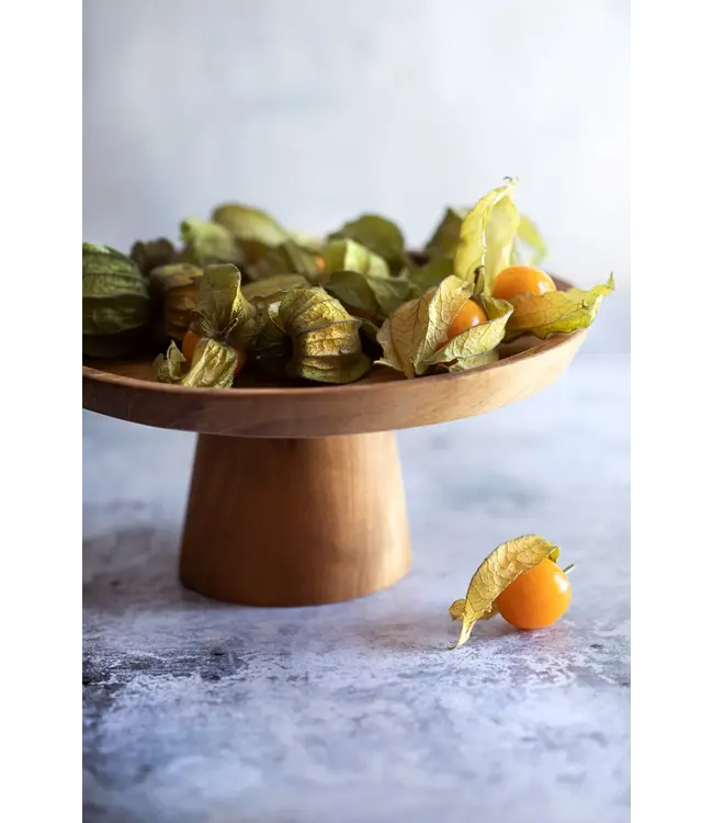 Bazar Bizar De Teak Root Taart Plateau - S